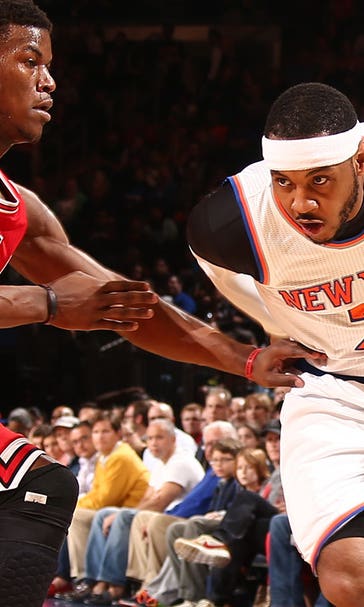 Chicago Bulls make hard pitch to Carmelo Anthony
